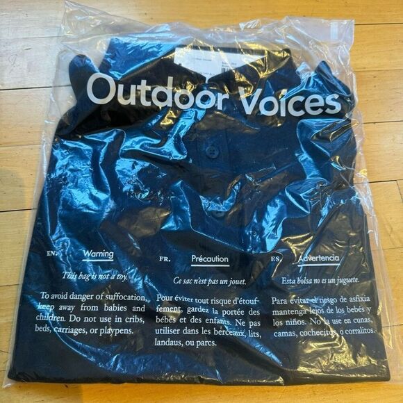 $78 Outdoor Voices black birdie poll NWT size XXS m2 - Picture 4 of 7